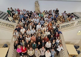Imagen de los centros en las jornadas en Alcalá de Henares.