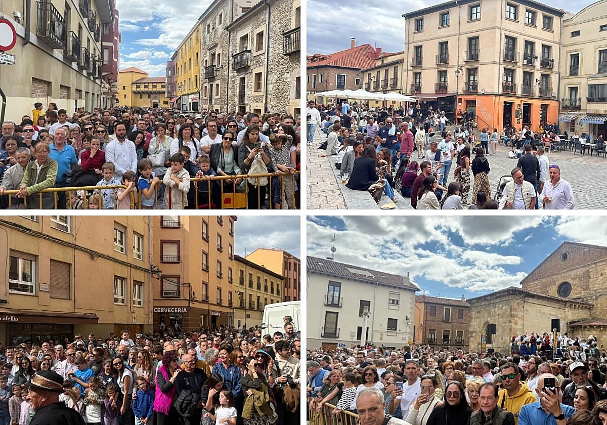 Imágenes de las calles de León.
