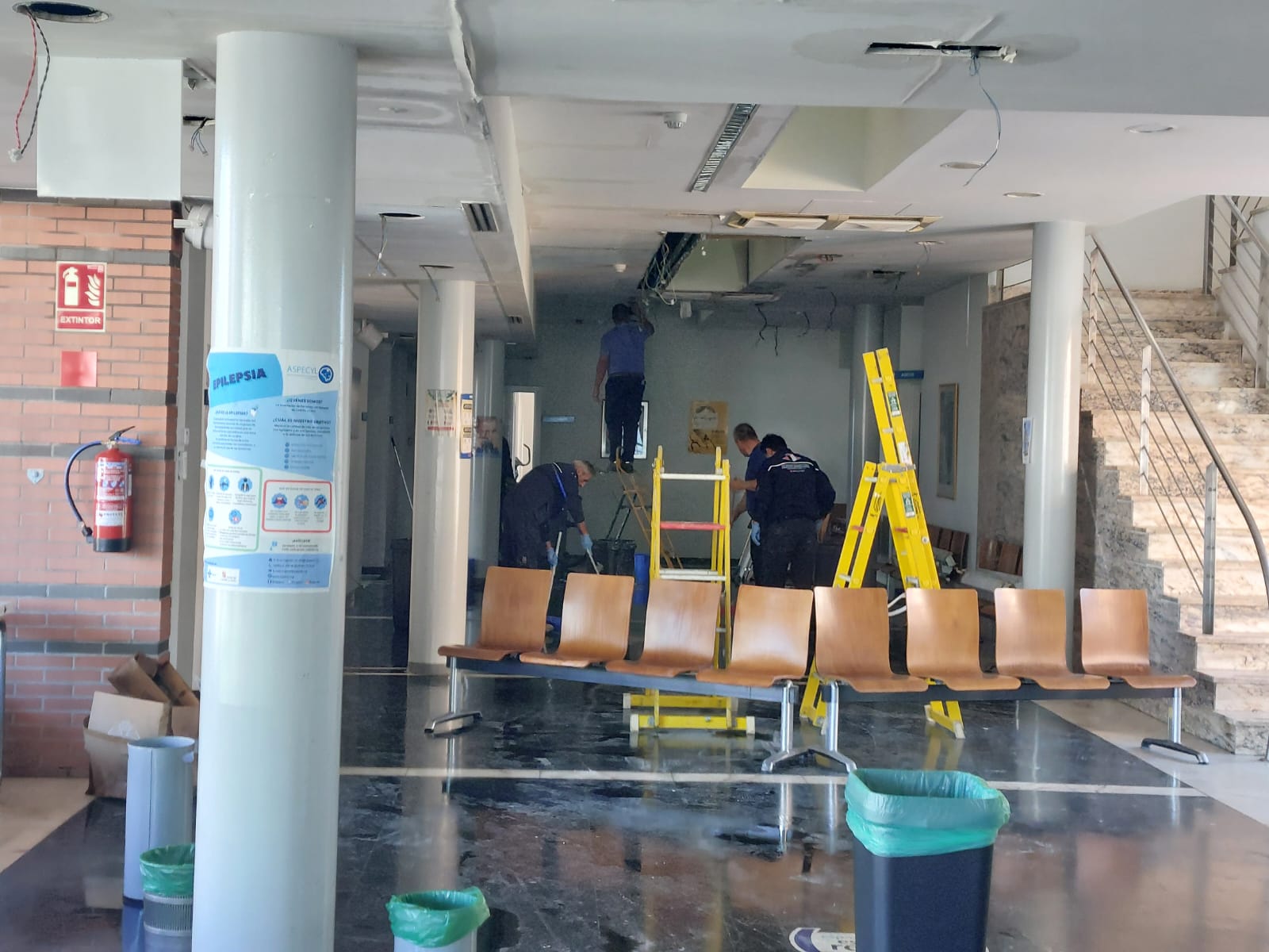 Cierra parcialmente el centro de salud de La Palomera