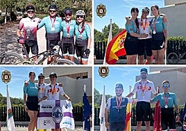 Imágenes de los ganadores de la Policía Local.