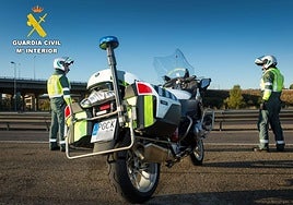 Guardia Civil de tráfico.