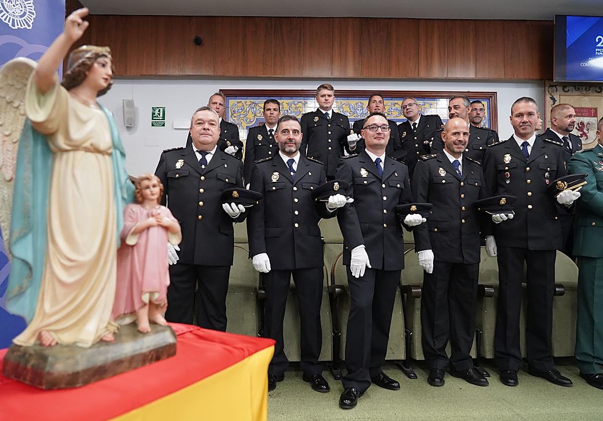 Acto por el día de los Ángeles Custodios.