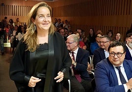 Gala de entrega del III Premio Mujer Leonesa 2025 de Onda Cero León a la consejera ejecutiva de la Cultural y Deportiva Leonesa, Natichu Alvarado.