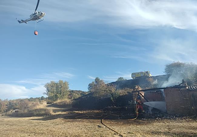 Intervención en Acisa de las Arrimadas.