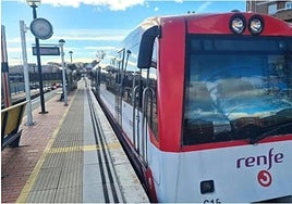 Tren de Feve en León.