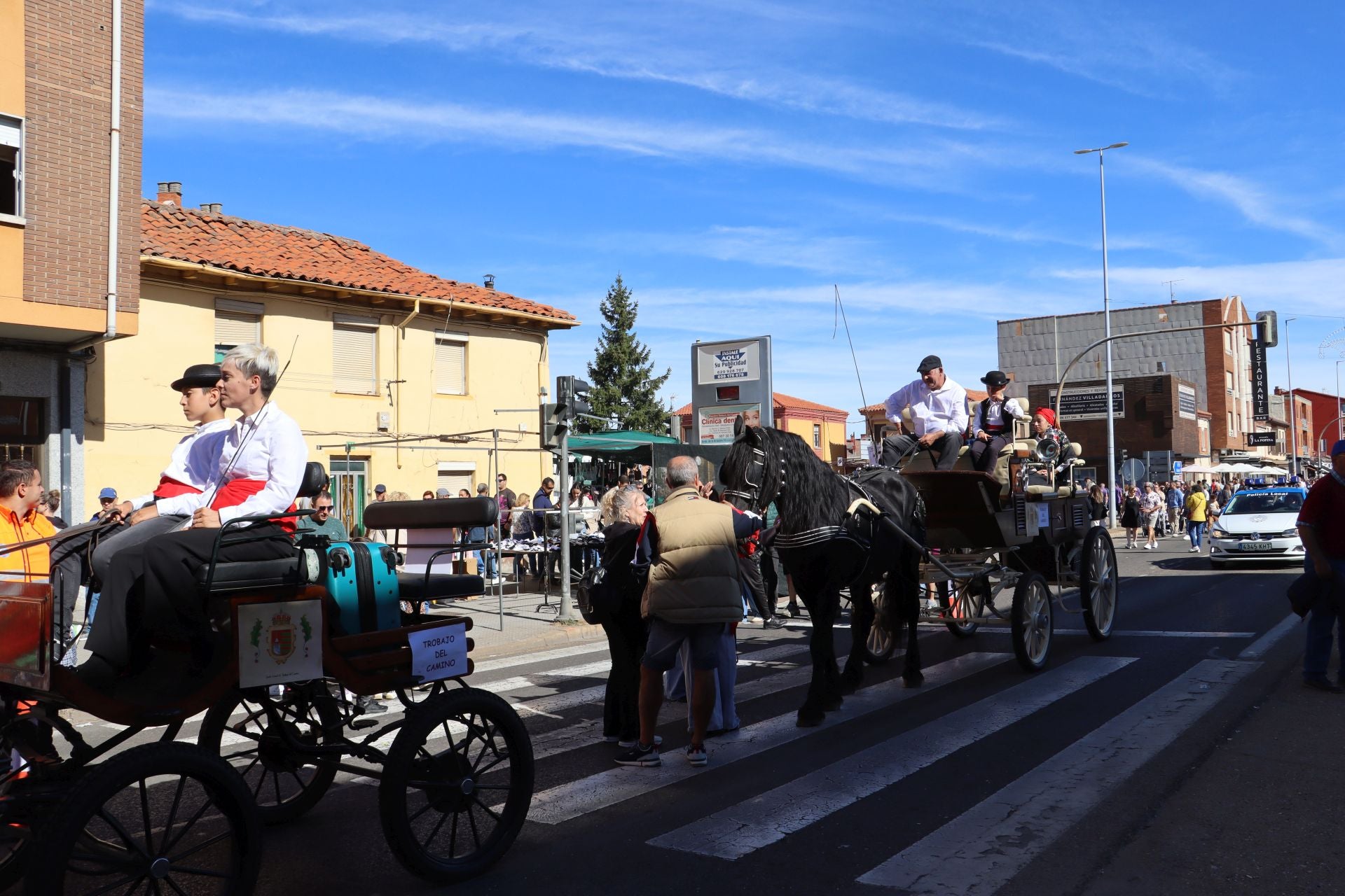 Carros y ganado se visten de fiesta en San Froilán