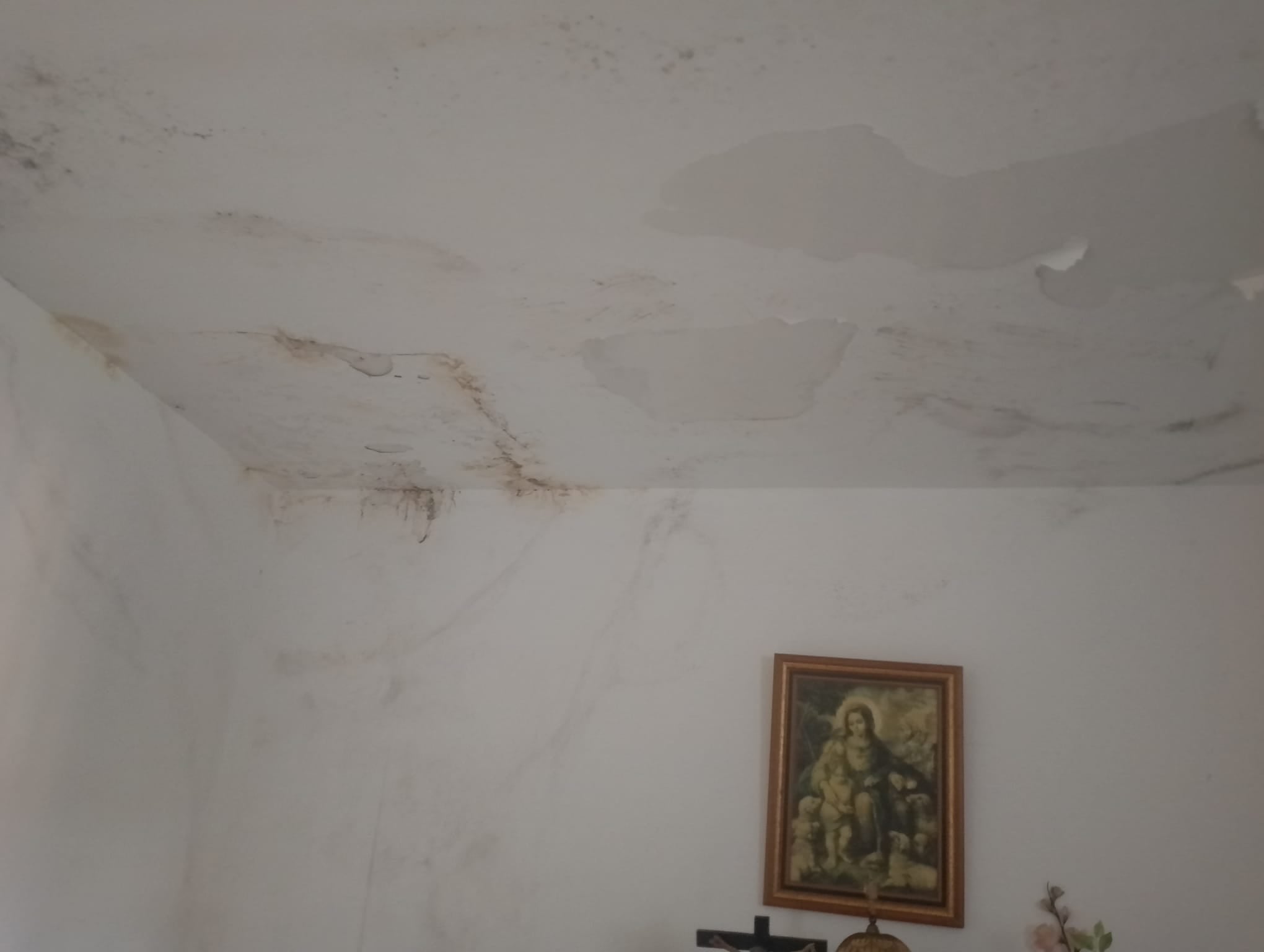 Las imágenes de la situación crítica de la Iglesia de Cubillas de los Oteros