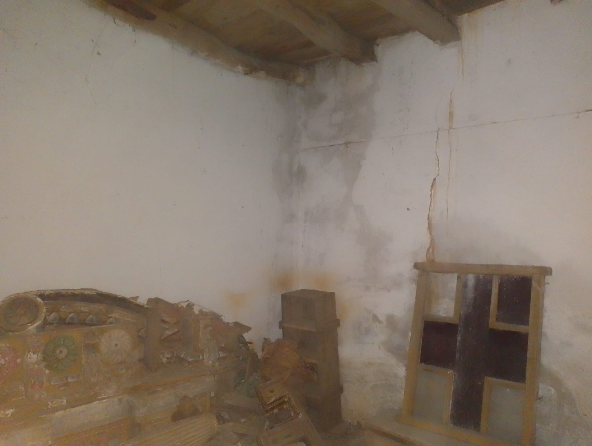 Las imágenes de la situación crítica de la Iglesia de Cubillas de los Oteros