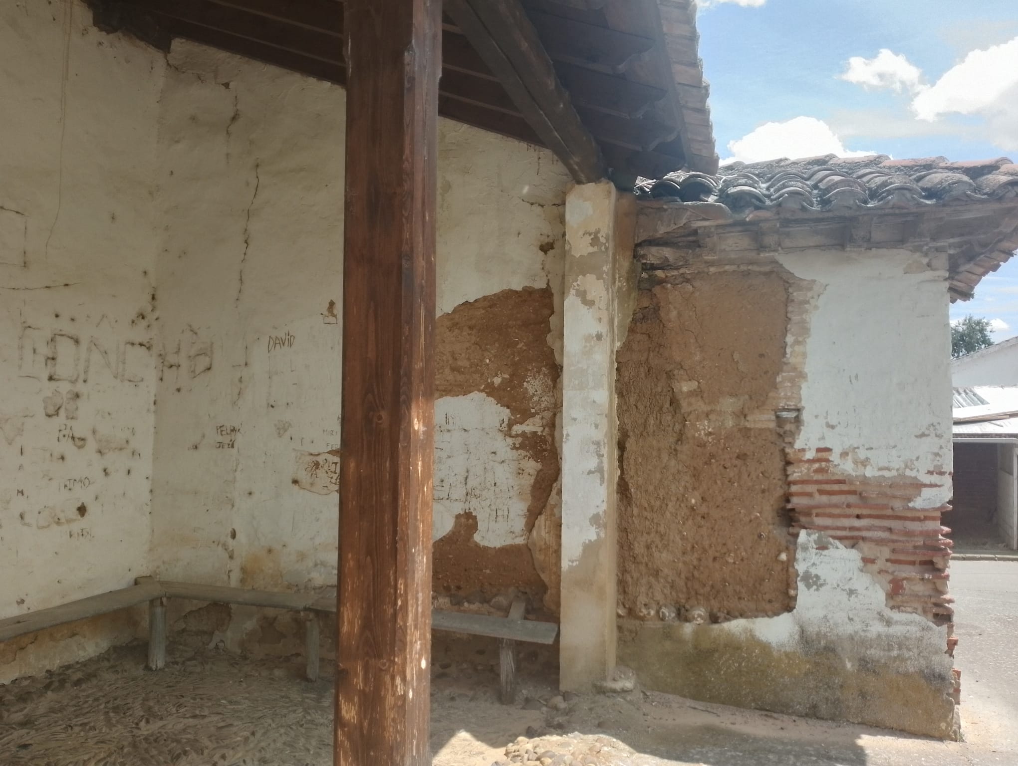 Las imágenes de la situación crítica de la Iglesia de Cubillas de los Oteros