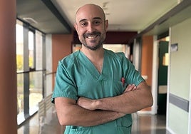 Doctor Miguel García Sanz, urólogo en el Complejo Asistencial Universitario de León.
