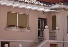 Una de las viviendas de la calle del reto de esta semana.