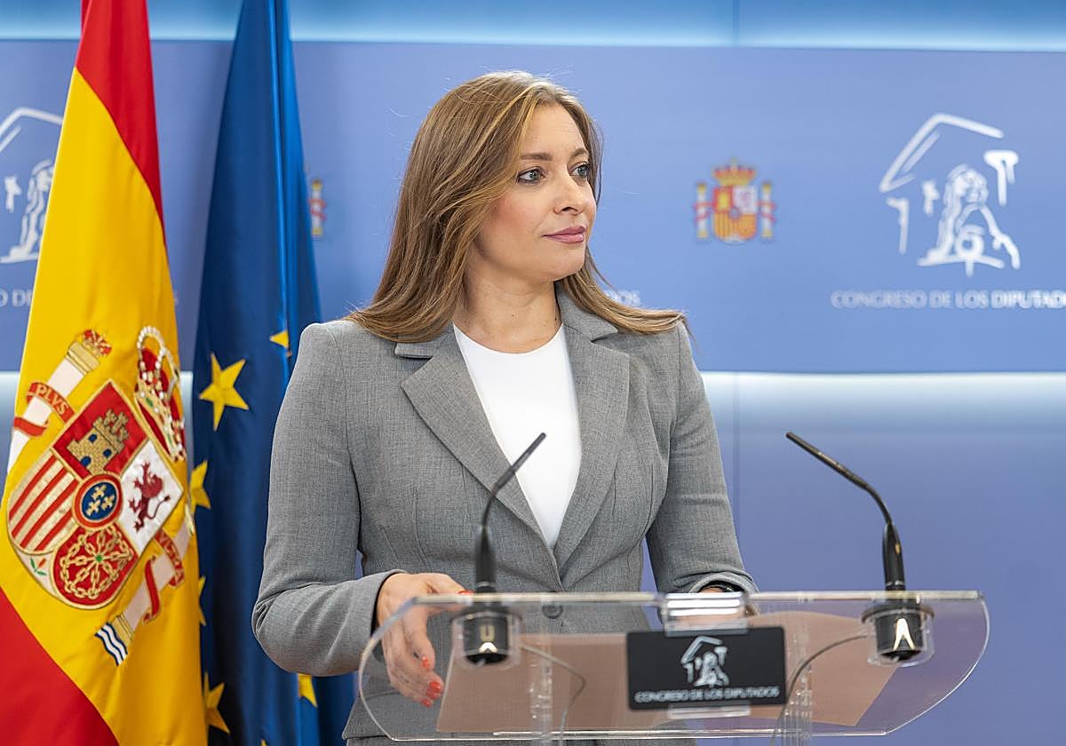 Imagen de Ester Muñoz, portavoz del PP en el Congreso de los Diputados.