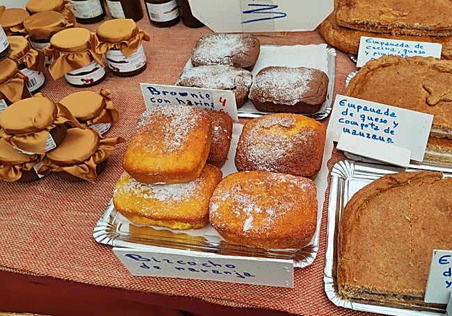 Mercado tradicional en Cármenes