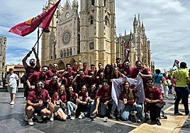 Imagen de una de las peñas que participa en el evento.