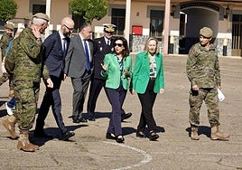 Margarita Robles visita el Ralca.