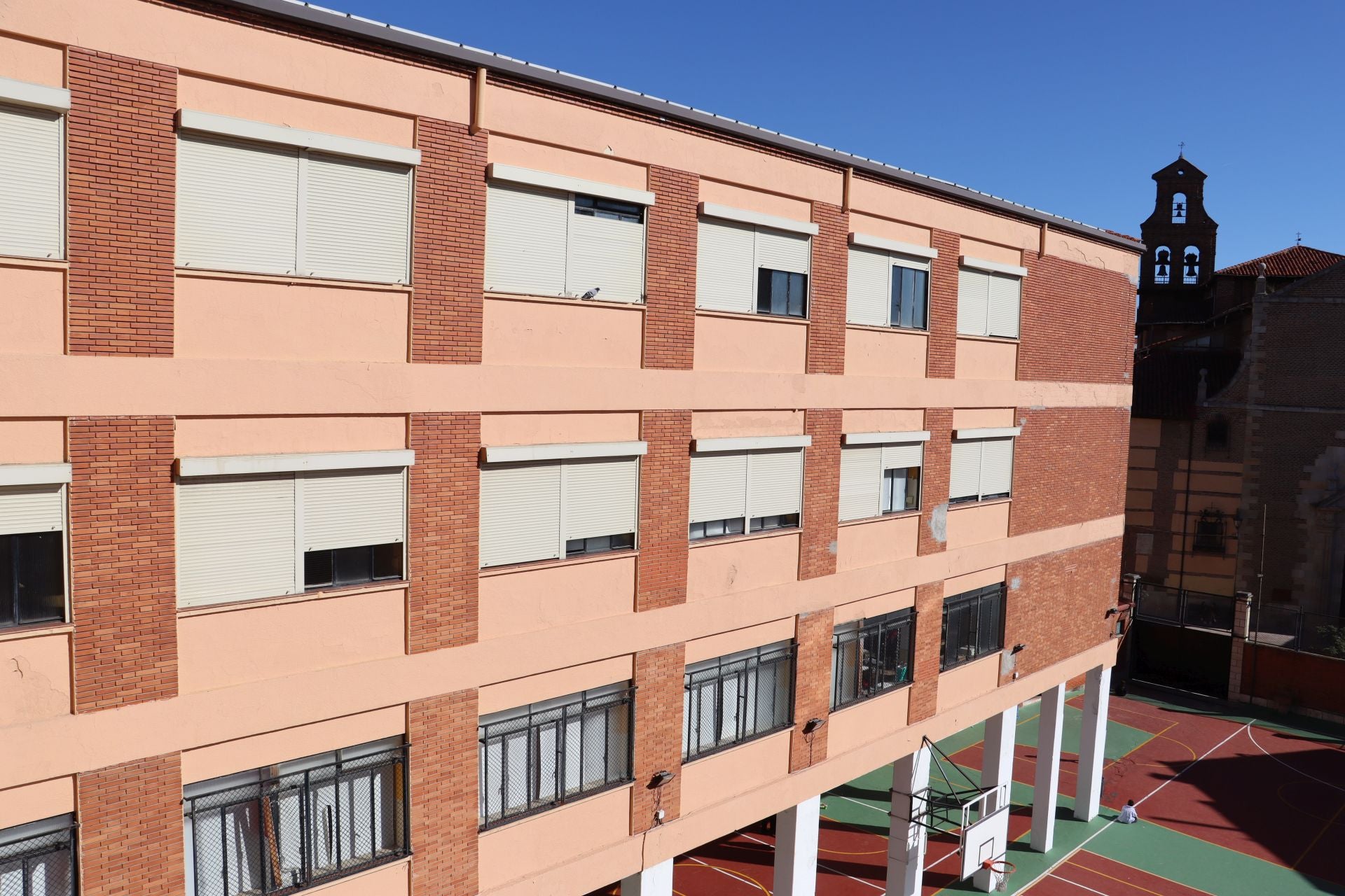 Obras en el Colegio Leonés de San Isidoro