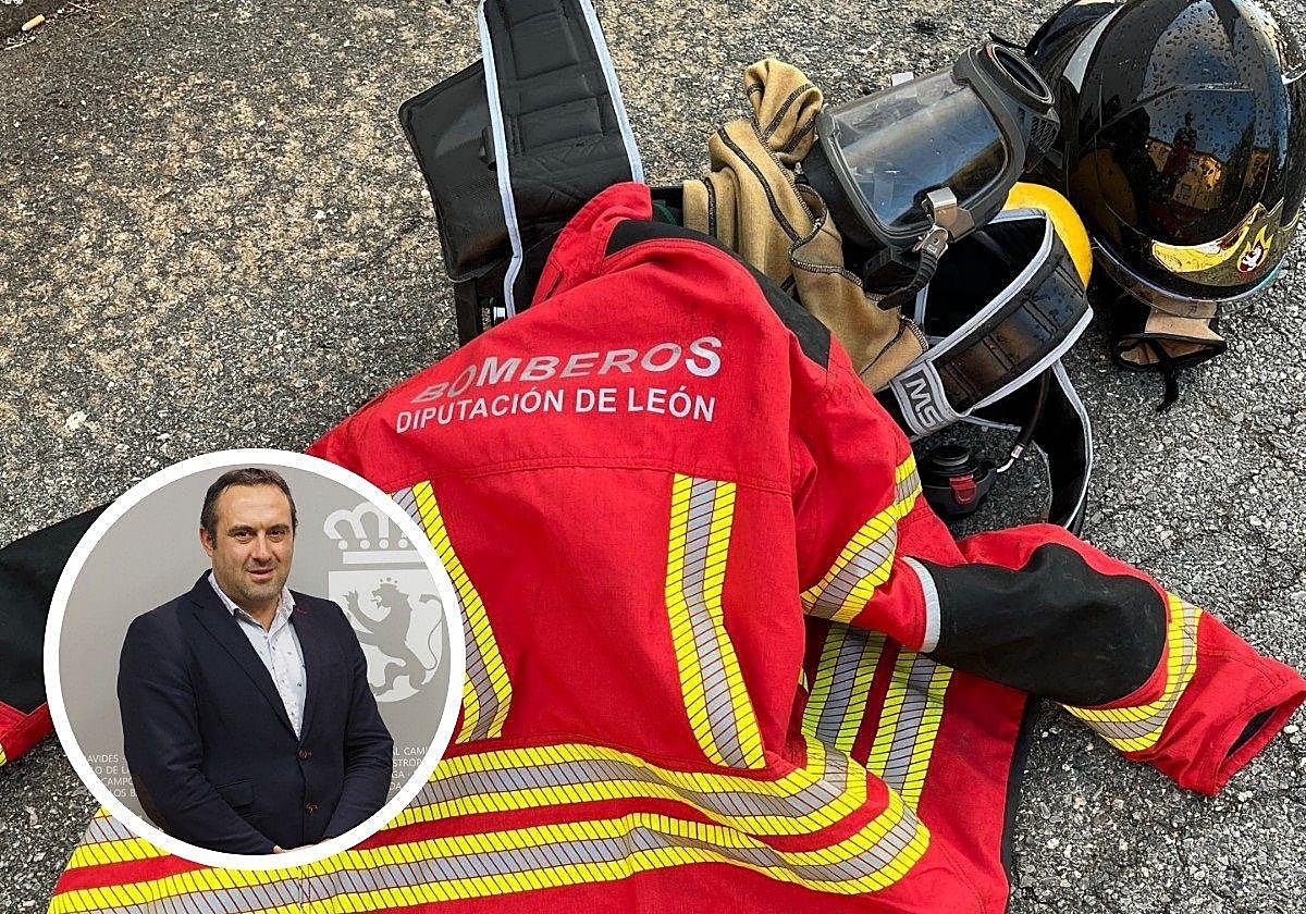 Servicio del Sepeis de la Diputación y, en pequeño, el diputado del área.