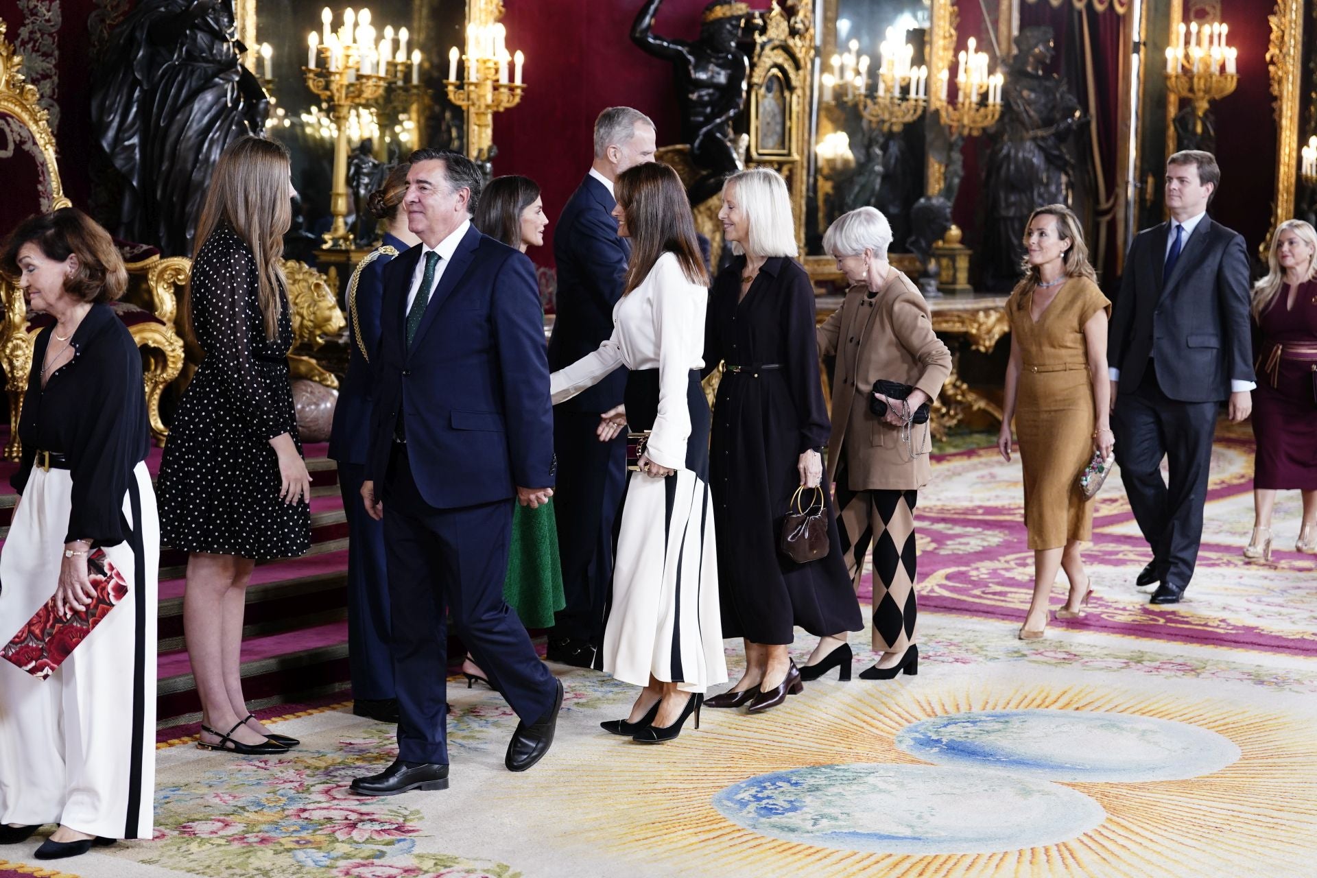 Las imágenes de la recepción con motivo del día de la Fiesta Nacional