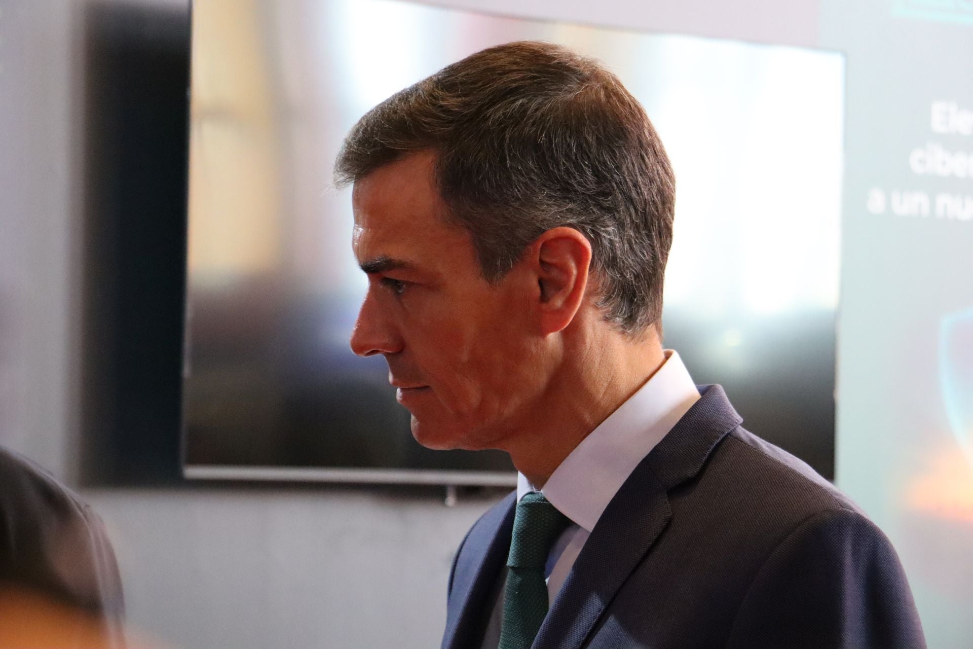 Las imágenes de la visita de Pedro Sánchez a León