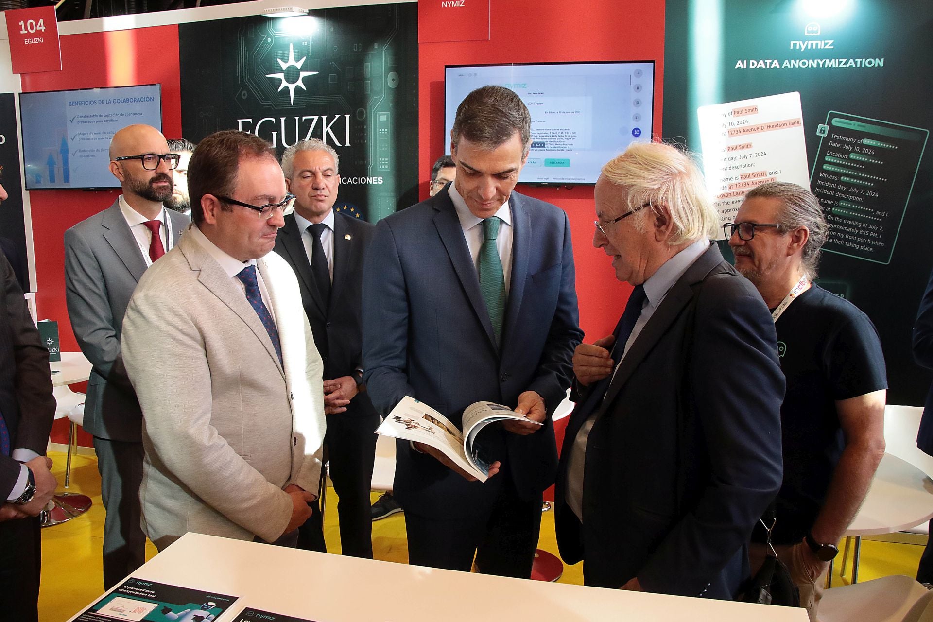 Las imágenes de la visita de Pedro Sánchez a León