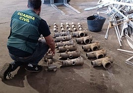 Un detenido por el robo continuado de material de riego en dos comarcas leonesas