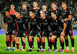 Alineación de la Cultural en el partido contra el Córdoba.