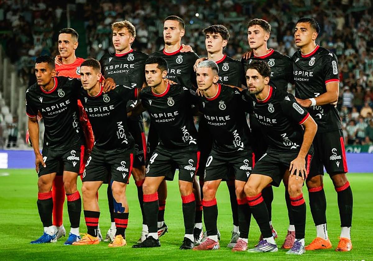 Alineación de la Cultural en el partido contra el Córdoba.