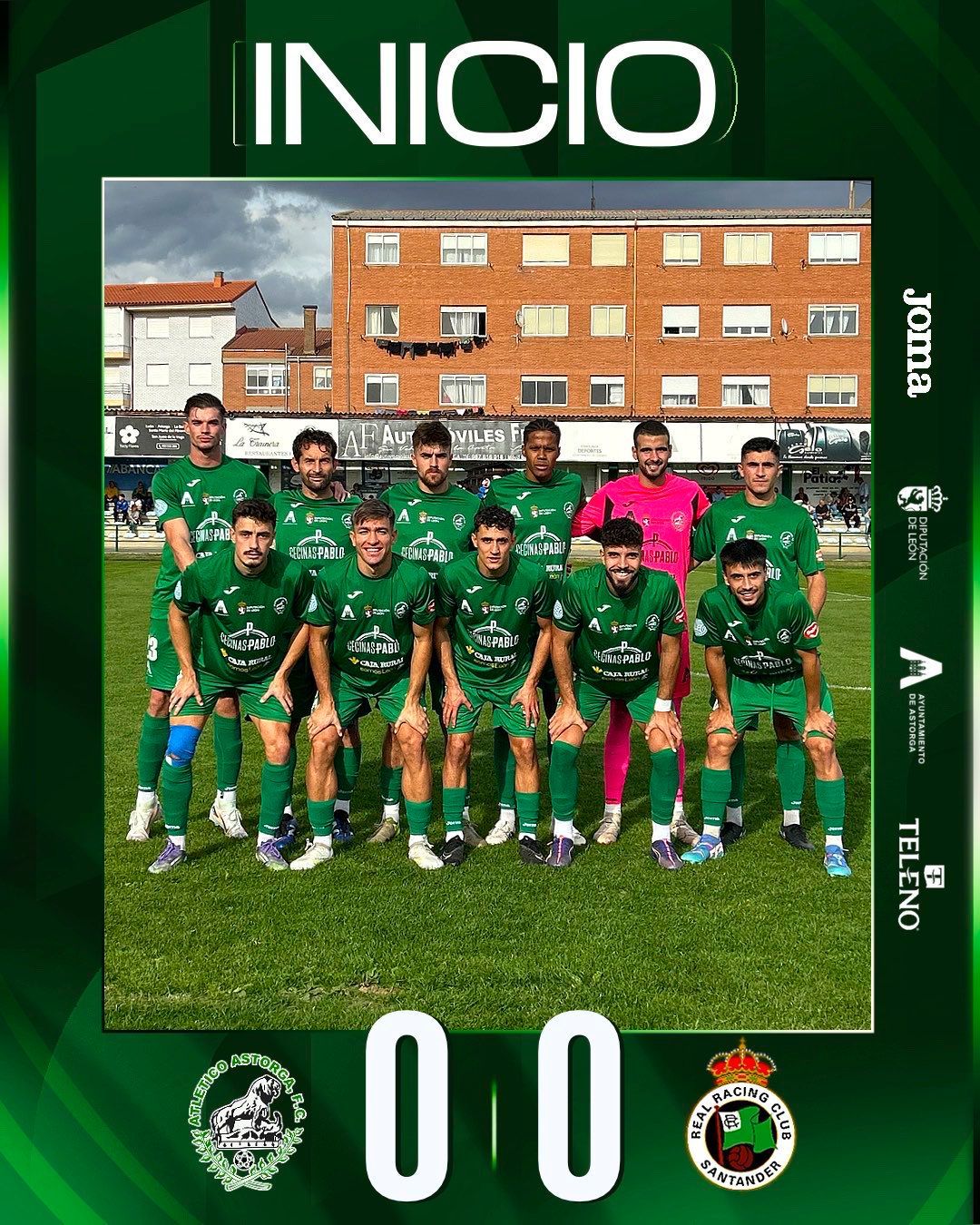 Once del Atlético Astorga.
