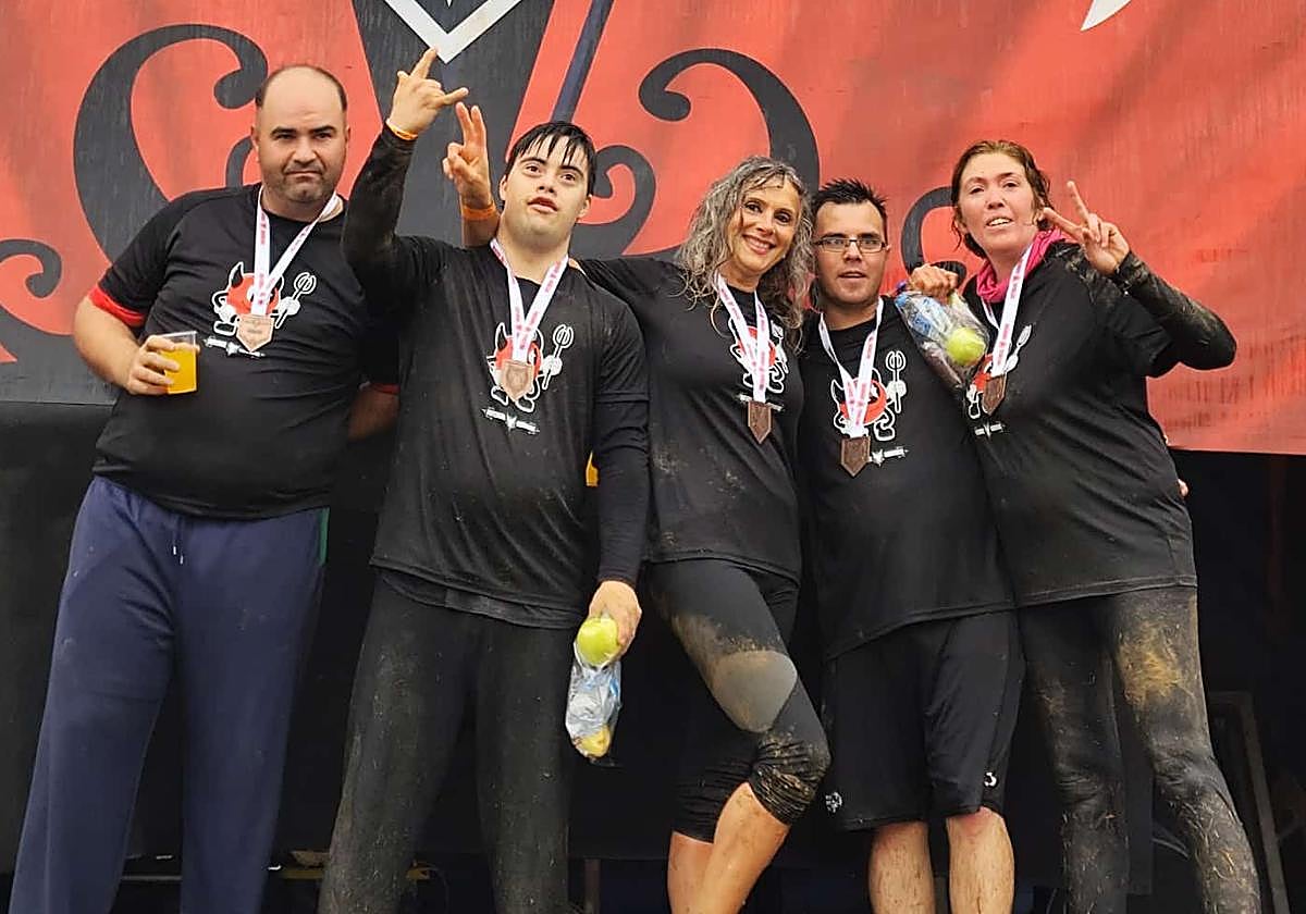 Participación de Asprona-León en la carrera.