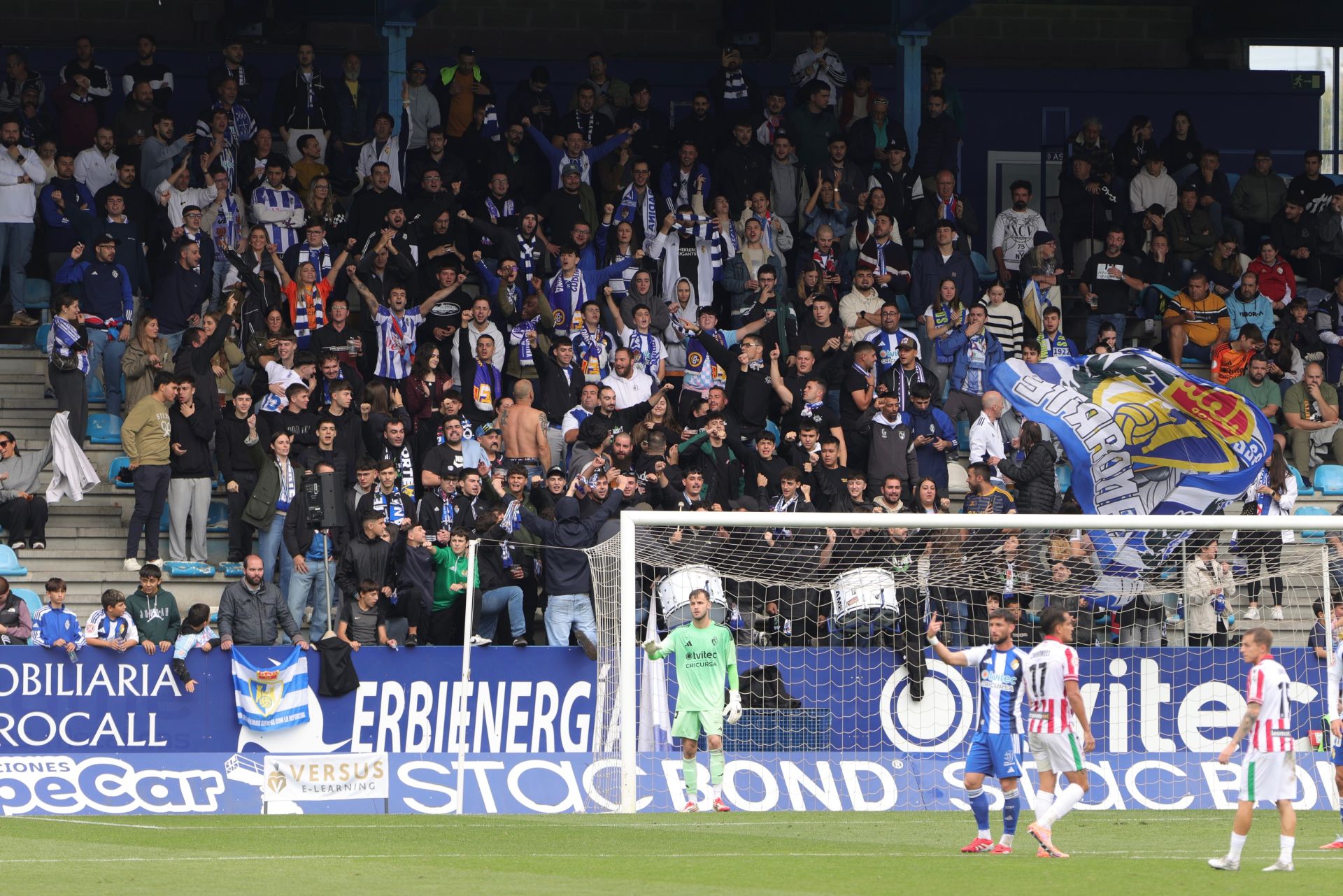 Las mejores imágenes del SD Ponferradina - Zamora CF
