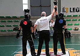 Imagen de archivo de un taller de defensa personal.