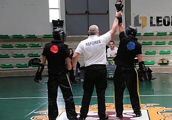 Imagen de archivo de un taller de defensa personal.