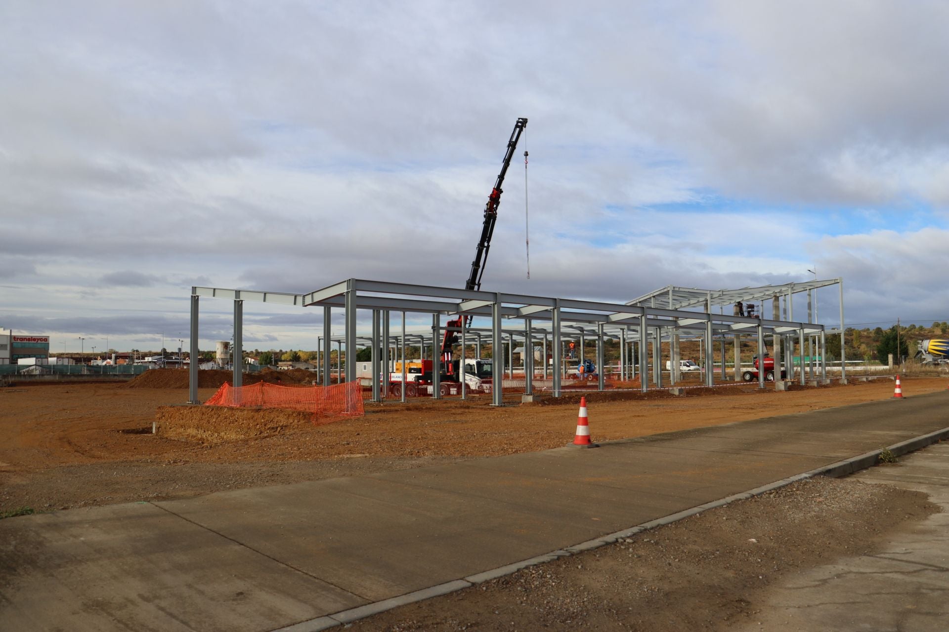 El nuevo edificio de Tráfico en León muestra su estructura