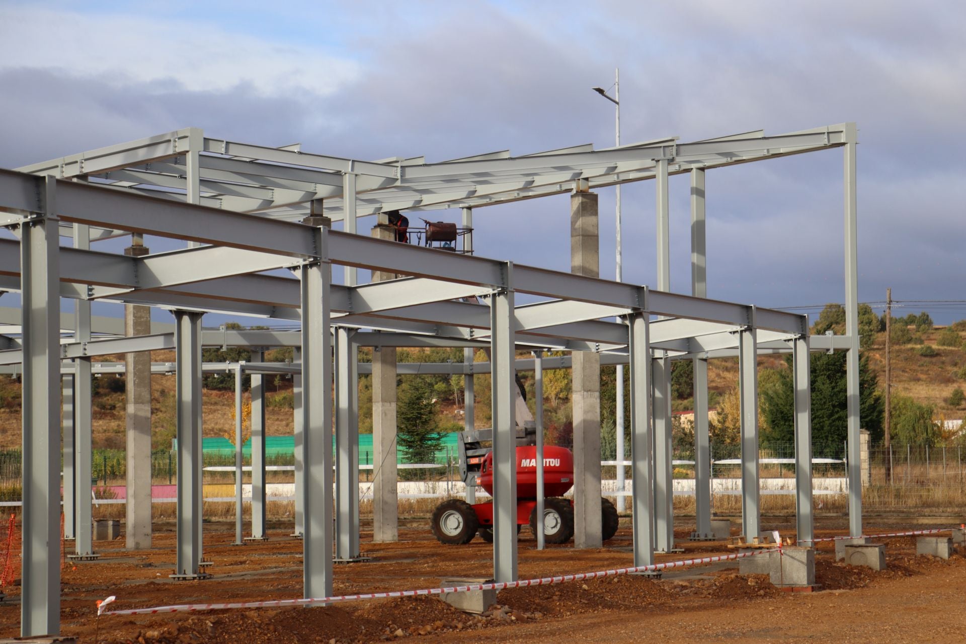 El nuevo edificio de Tráfico en León muestra su estructura