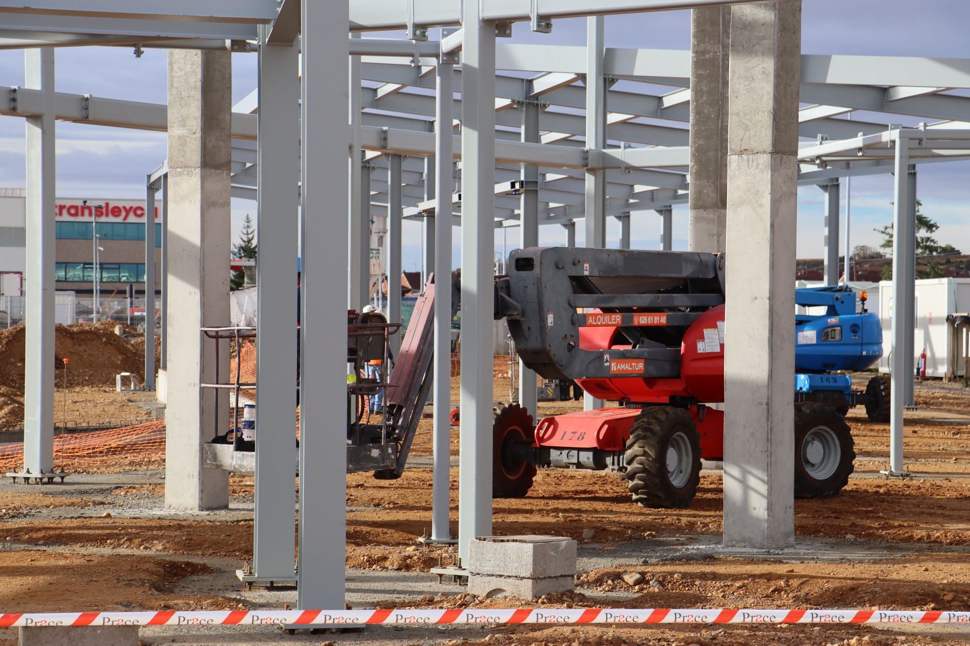 El nuevo edificio de Tráfico en León muestra su estructura