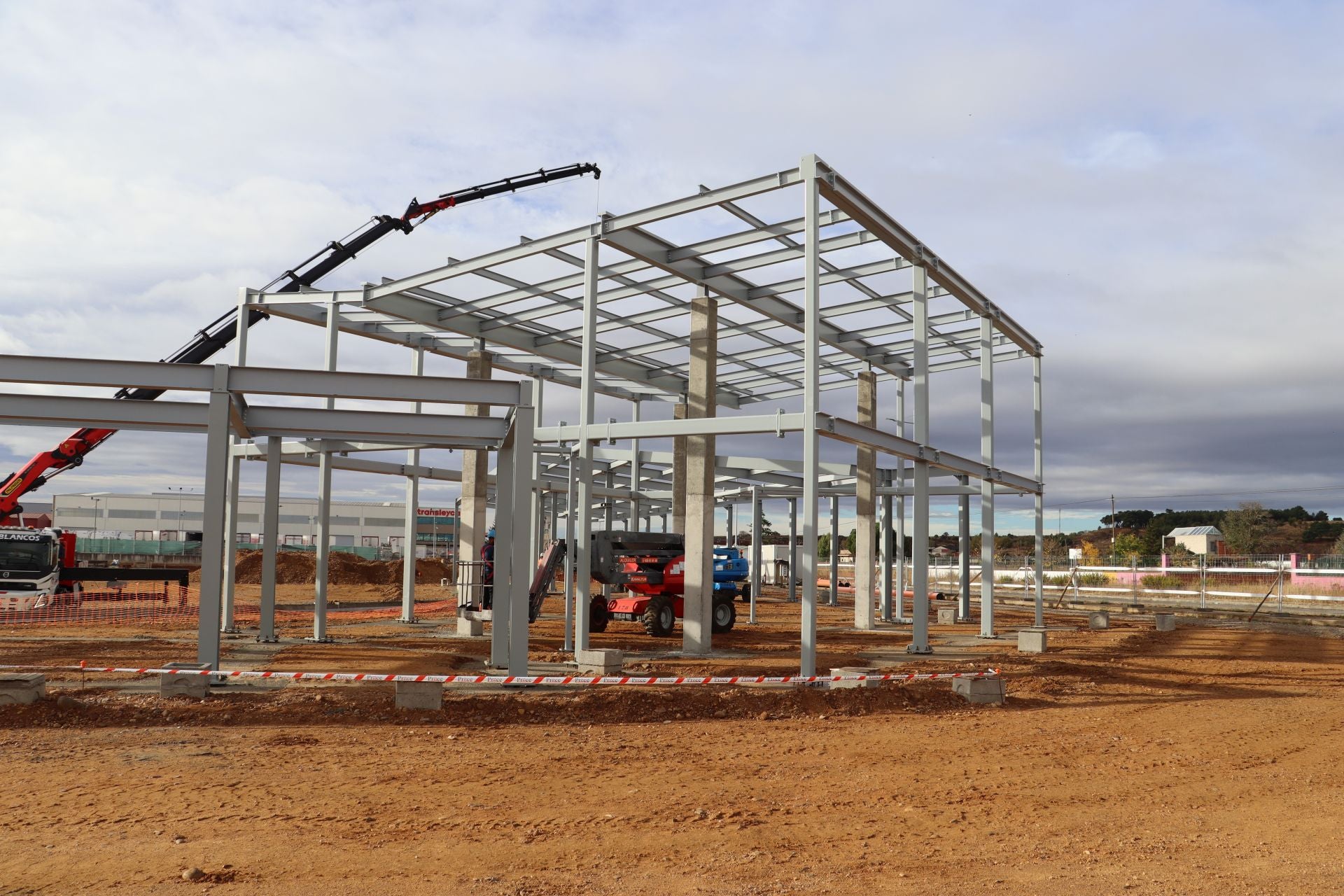 El nuevo edificio de Tráfico en León muestra su estructura