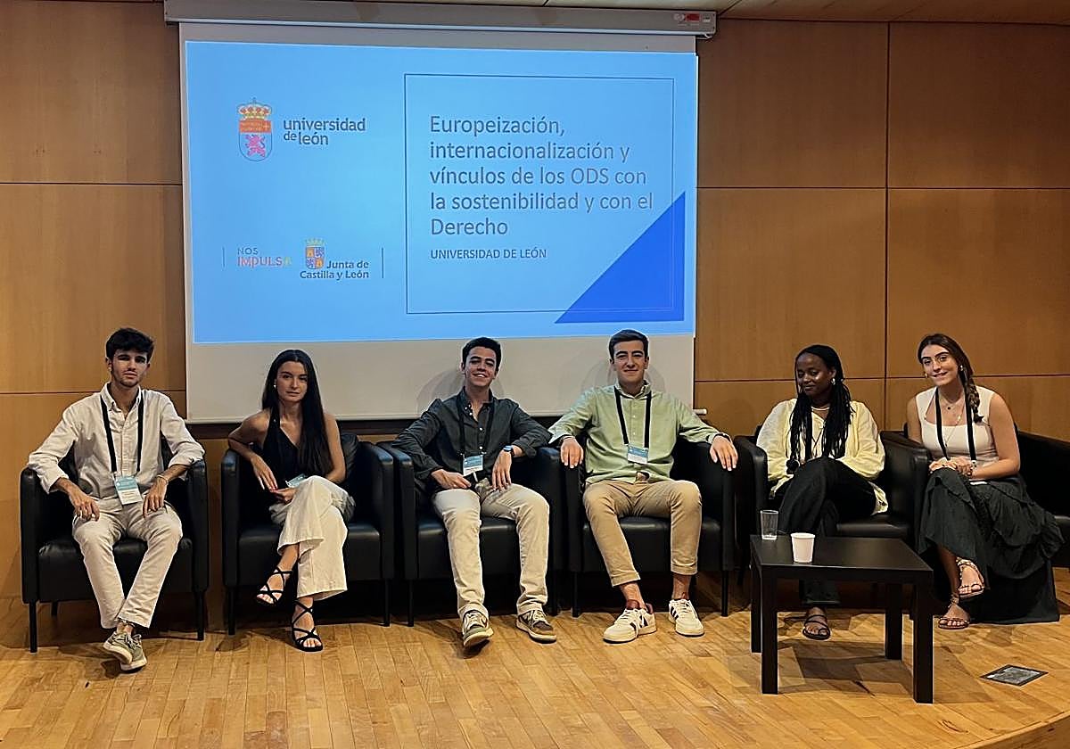 Estudiantes de la ULE llevan al ámbito internacional una investigación que conecta el derecho con la sostenibilidad