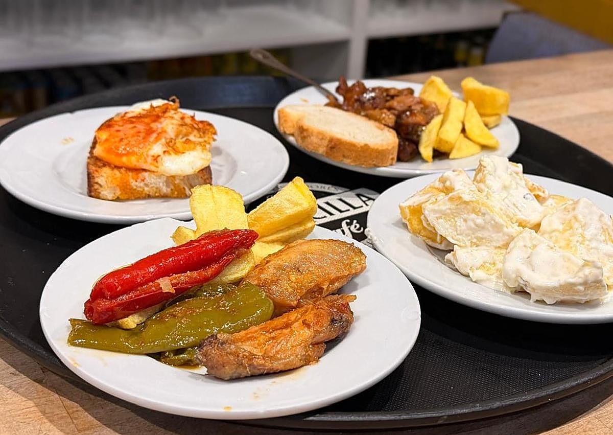 Imagen secundaria 1 - Imágenes de las tapas del establecimiento.