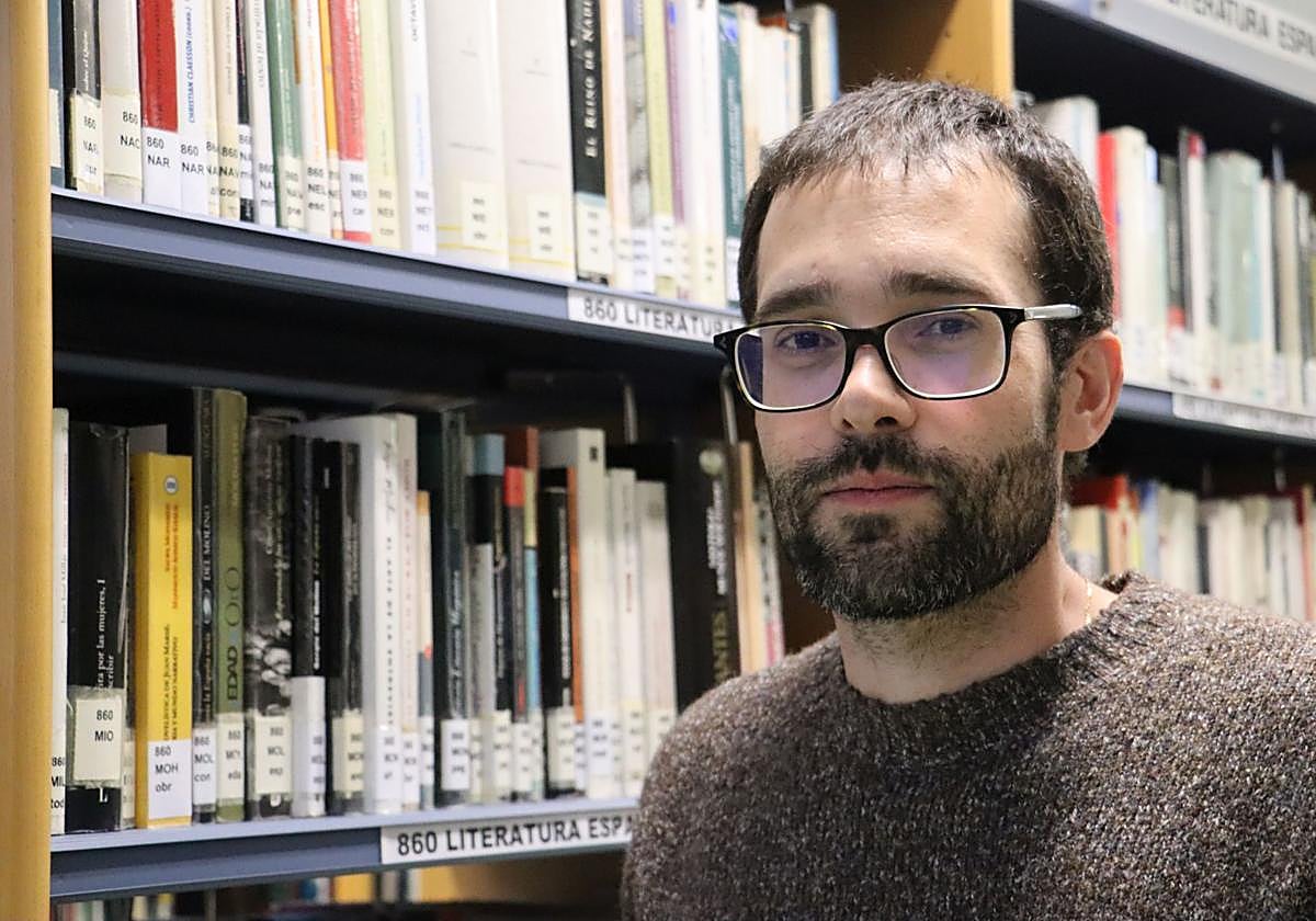 Jacob Serrano, nuevo director de la biblioteca pública de León.