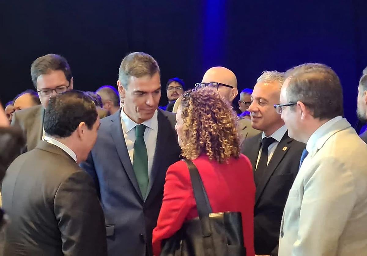 Imagen de la última visita de Pedro Sánchez a León.
