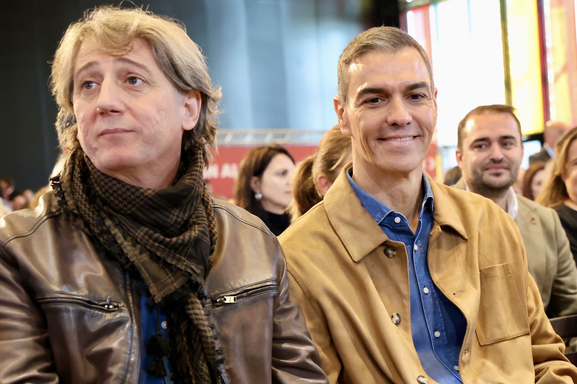 El acto del PSOE con Sánchez en León, en imágenes