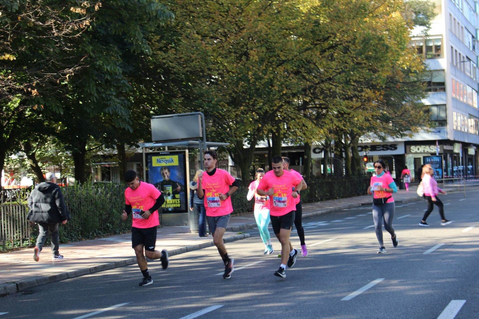 Las imágenes de las participantes en la Carrera de la Mujer en León 2025