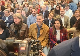 Acto del PSOE en León.