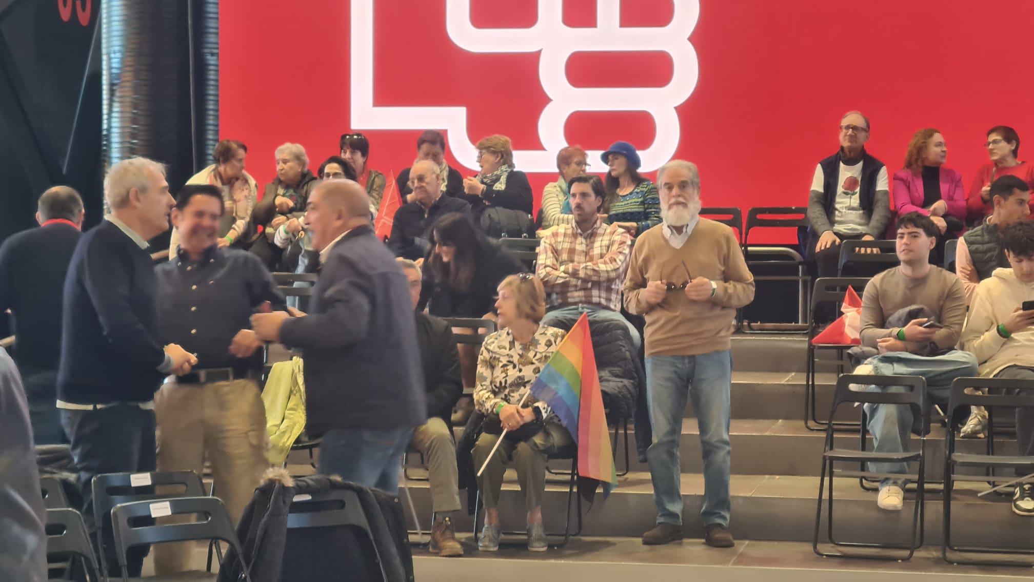 Las imágenes del acto de Sánchez con el PSOE en León