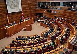 Hemiciclo de las cortes.