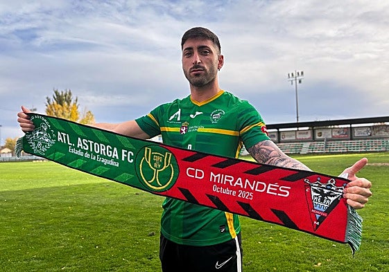 Imagen de la bufanda del partido de Copa del Rey.