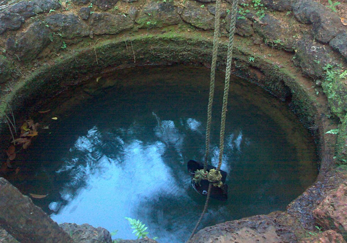 Imagen de un pozo tradicional.