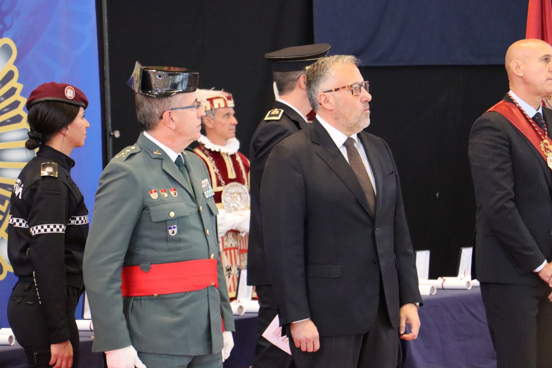 Las imágenes del homenaje de León a la Policía Local