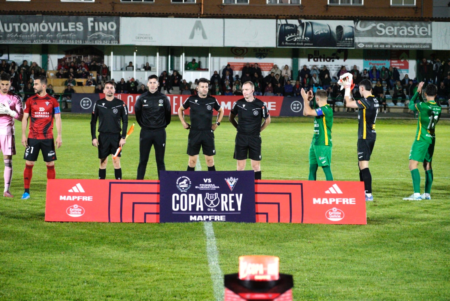 Las mejores imágenes del Atlético Astorga-Mirandés de Copa del Rey