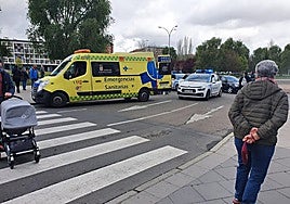 Imagen de archivo de un suceso en las calles de León.